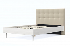 Кровать Альмена 160х200 Крим Сноу