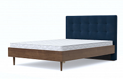Кровать Альмена 180х200 Деним Брауни